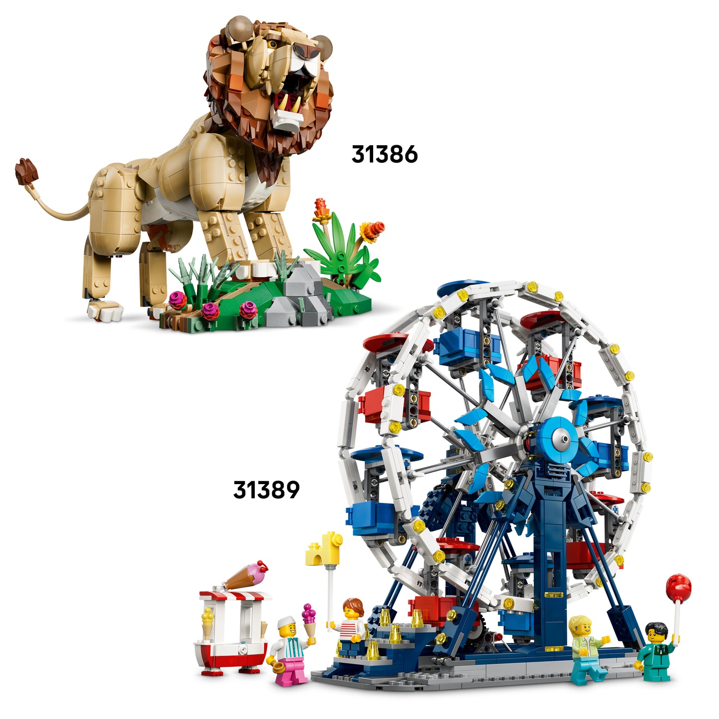 LEGO Creator 3-in-1 Klassiek Piratenschip Speelgoed - Bouwpakket voor Kinderen - Verandert in Speelgoed Kasteel of 2 Boten - Kinderkamer Decoratie - Cadeau voor Jongens en Meisjes vanaf 9 Jaar 31387