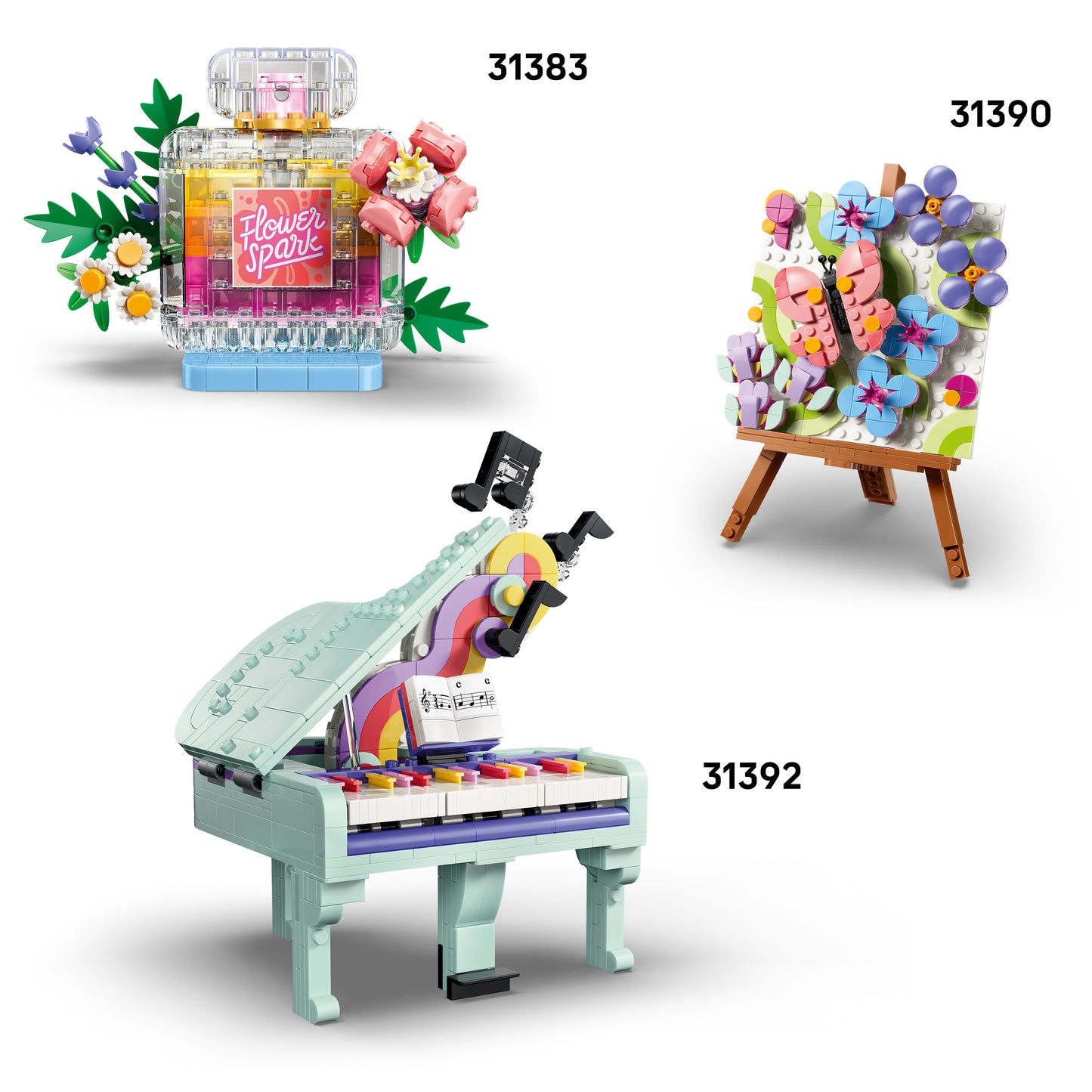 LEGO Creator 3in1 Stijlvolle Tas met Opbergruimte Speelgoed - Bouwpakket voor Kinderen - Verandert in Koffer of Opbergdoos - Kinderkamer Decoratie - Cadeau voor Meisjes en Jongens Vanaf 8 Jaar - 31391