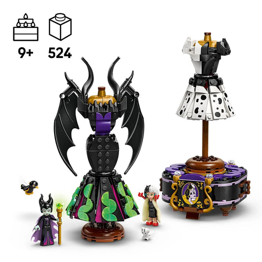 LEGO De jurken van Maleficent en Cruella De Ville 43262 Disney