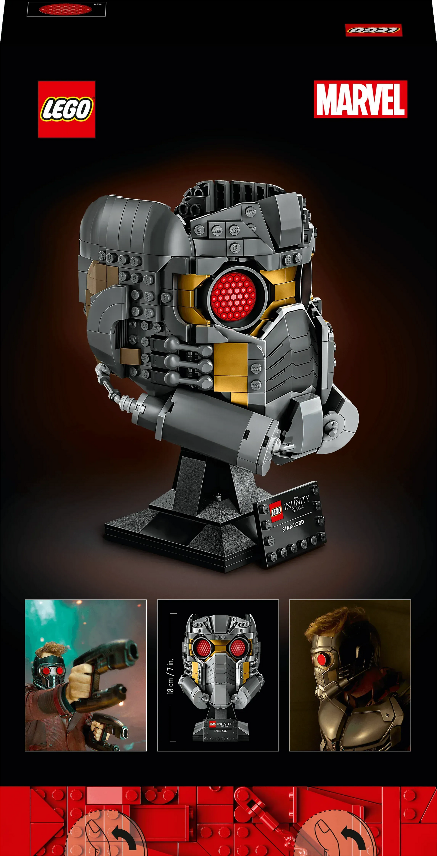 LEGO Star-Lords helm 76251 Marvel
