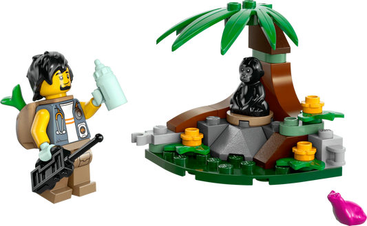 LEGO Ontmoeting met de babygorilla 30665 City LEGO CITY @ 2TTOYS | Official LEGO shop😊🥰 LEGO €. 3.49