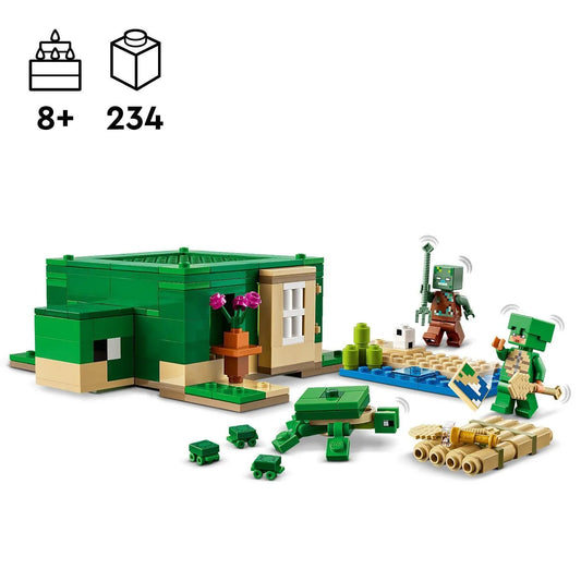 LEGO Het schildpadden strand huis 21254 Minecraft LEGO CLASSIC @ 2TTOYS | Official LEGO shopšš„° LEGO ā¬. 22.98