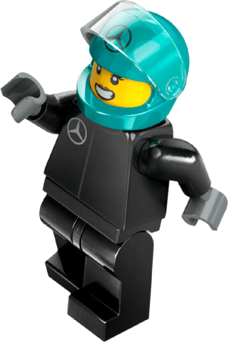 LEGO Pitbox mit Mercedes AMG und Alpine F1 Autos 60444 City