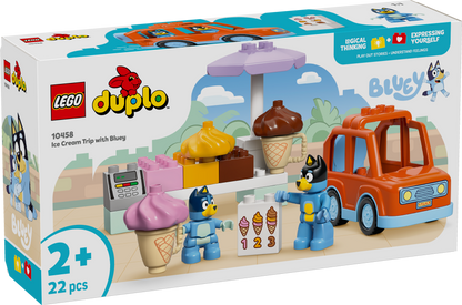 LEGO House of Bluey und ihre Familie mit Memory-Spiel 10459 Duplo Bluey Vorbestellung: 1. August)