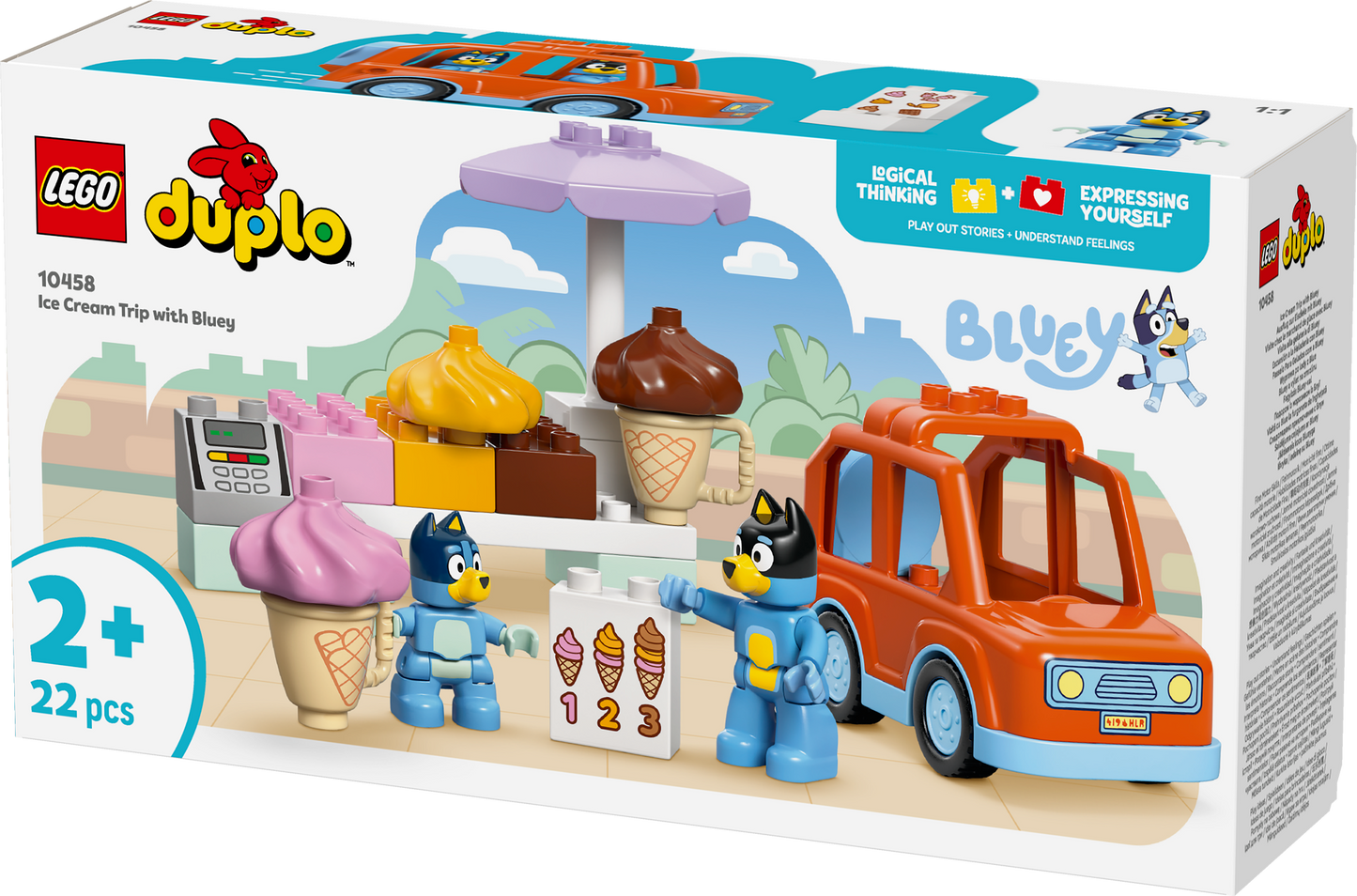 LEGO House of Bluey und ihre Familie mit Memory-Spiel 10459 Duplo Bluey Vorbestellung: 1. August)