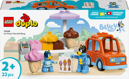 LEGO House of Bluey und ihre Familie mit Memory-Spiel 10459 Duplo Bluey Vorbestellung: 1. August)
