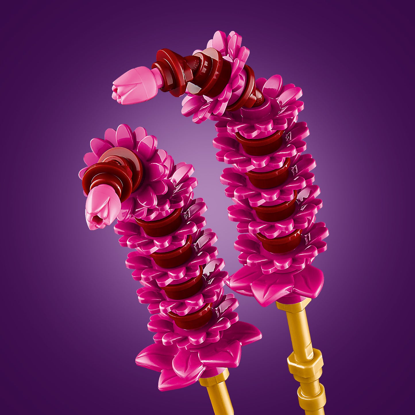 LEGO Botanicals Cosmeabloemen - Kunstbloem Boeket Bouwpakket voor Kinderen met 3 Bloemen en 2 Lampenpoetsersgras Stelen - Kinderkamer Decoratie - Cadeau voor Meisjes vanaf 9 Jaar en Volwassenen 11514