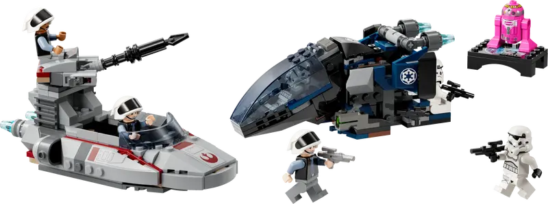 LEGO Imperial Dropship vs. Rebel Scout Speeder 40755 StarWars