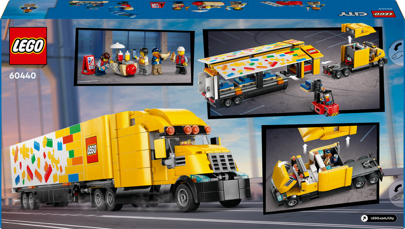 LEGO Gelber LEGO LKW 60440 City