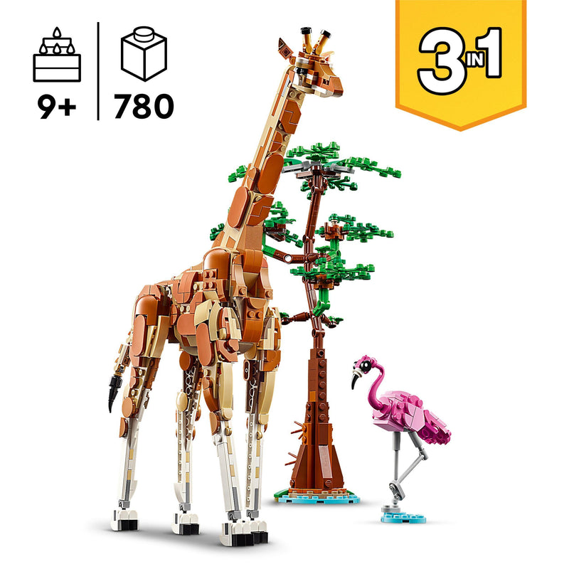 LEGO Wilde Safari dieren 31150 Creator 3 in 1 LEGO CREATOR 3 IN 1 @ 2TTOYS LEGO €. 54.49