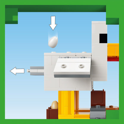 LEGO Minecraft Kippenboerderij Dieren Speelgoed voor Kinderen 21585