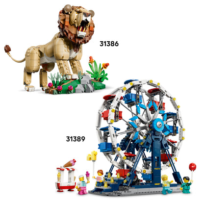 LEGO Creator 3-in-1 Klassiek Piratenschip Speelgoed - Bouwpakket voor Kinderen - Verandert in Speelgoed Kasteel of 2 Boten - Kinderkamer Decoratie - Cadeau voor Jongens en Meisjes vanaf 9 Jaar 31387