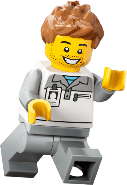 LEGO Pitbox mit Mercedes AMG und Alpine F1 Autos 60444 City