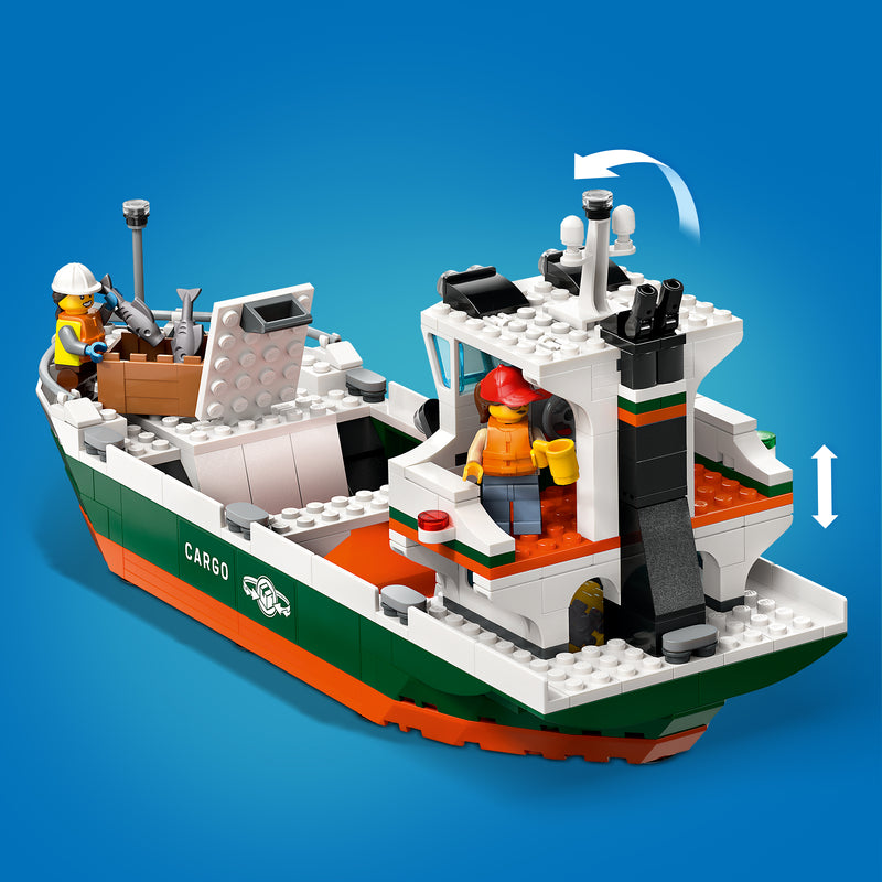 LEGO Hafen mit Frachter 60422 City