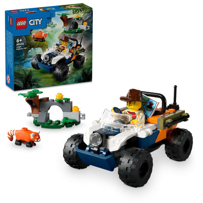 LEGO Jungleonderzoekers: rode panda-missie met terreinwagen 60424 City (Pre-Order: verwacht juni) LEGO CITY @ 2TTOYS LEGO €. 8.49