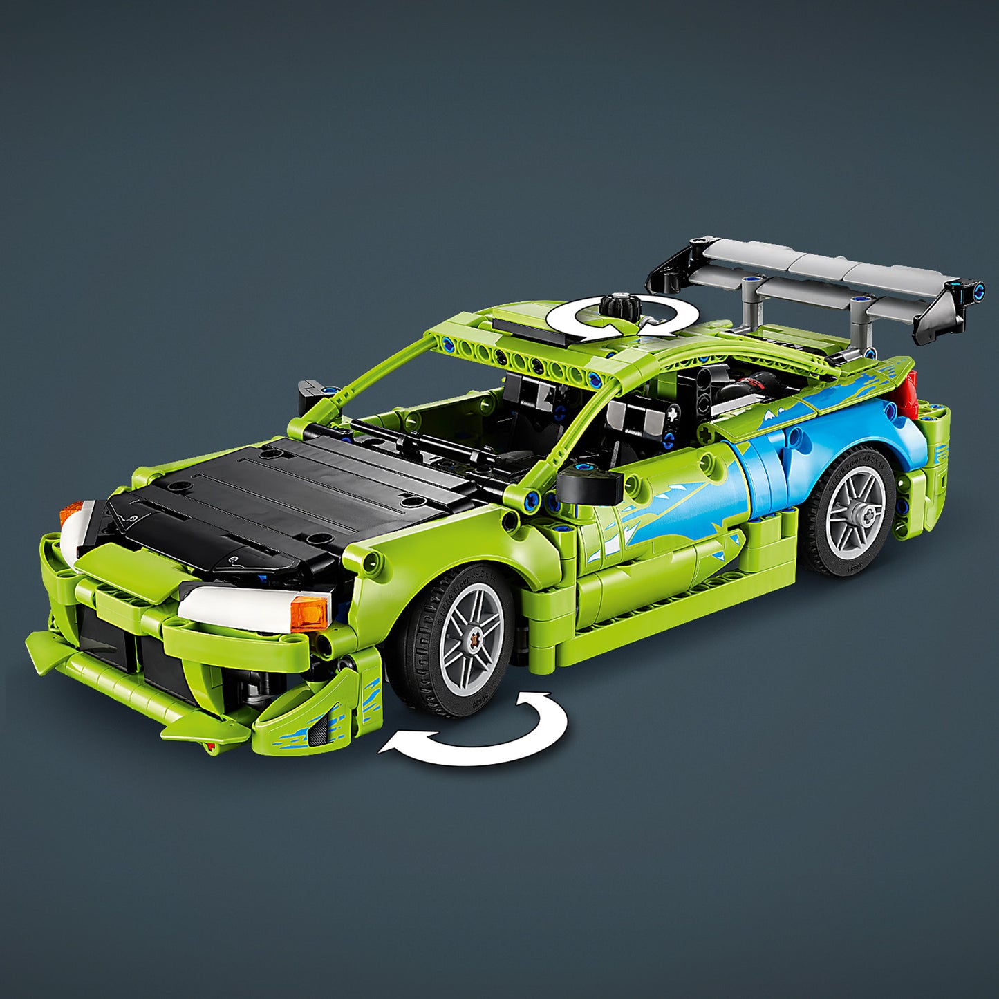 LEGO Technic Fast and Furious Mitsubishi Eclipse Auto Bouwpakket voor Kinderen - Incl. Besturing en 2 NOS-flessen - Cadeau voor Jongens en Fans van de Film Vanaf 14 Jaar - 42229