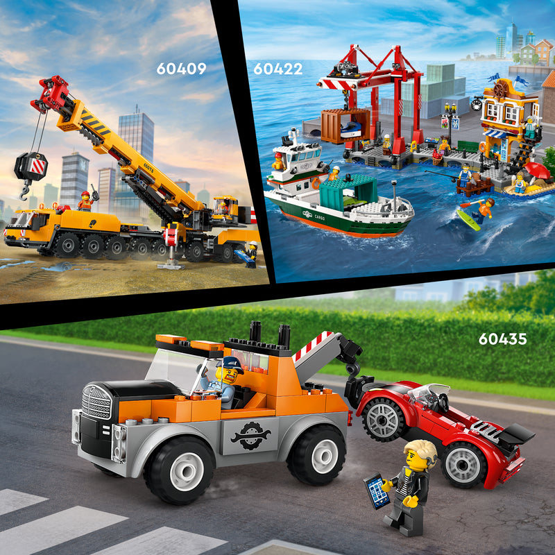 LEGO Hafen mit Frachter 60422 City