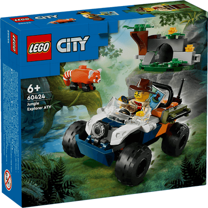 LEGO Jungleonderzoekers: rode panda-missie met terreinwagen 60424 City (Pre-Order: verwacht juni) LEGO CITY @ 2TTOYS LEGO €. 8.49