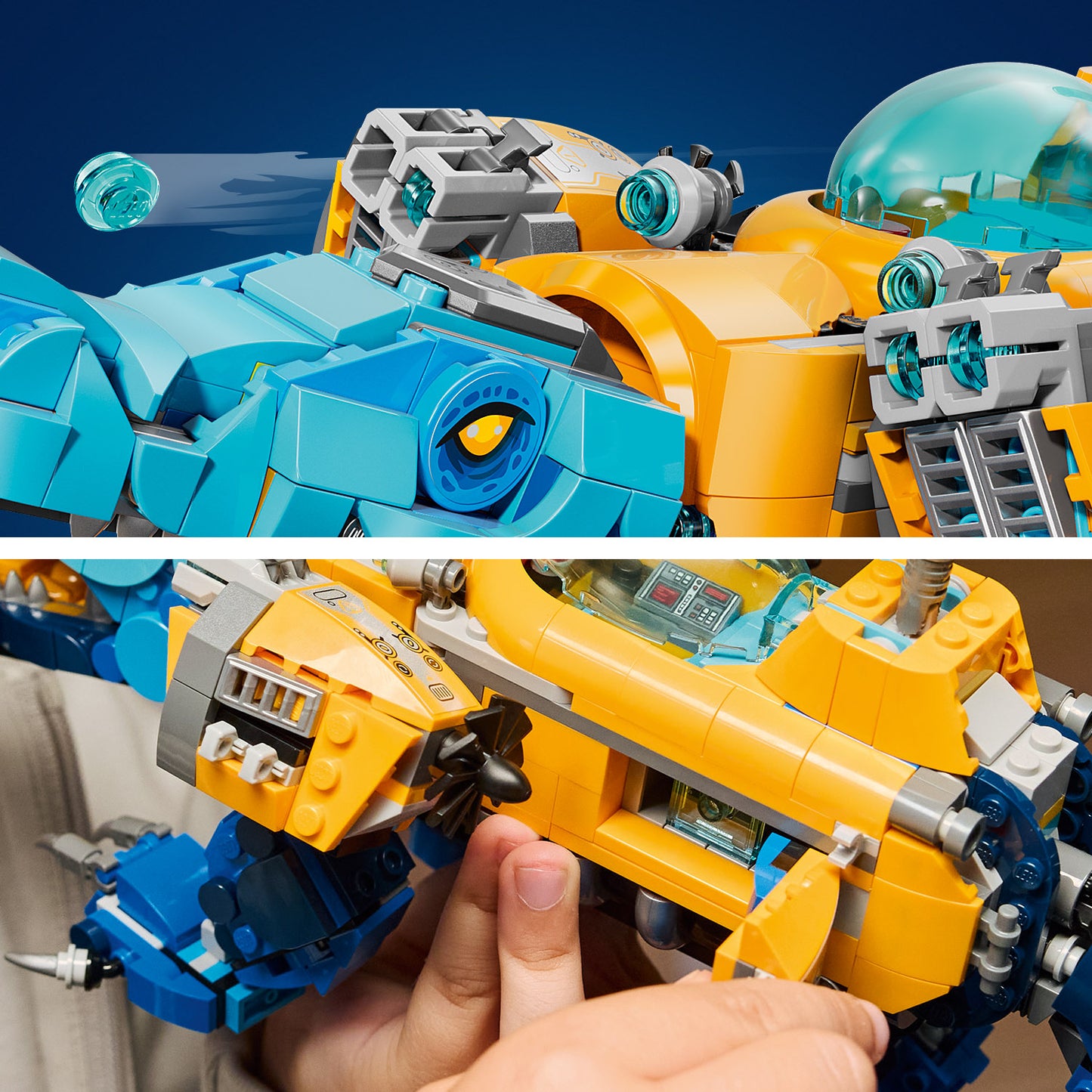 LEGO® DREAMZzz™ Krokodilonderzeeër Speelgoed - Bouwset voor Kinderen - 3 Minifiguren - 71512
