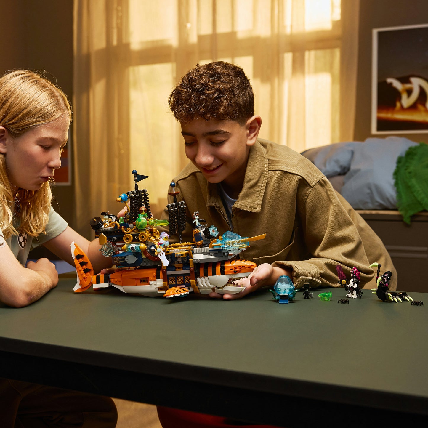 LEGO DREAMZzz Tijgerhaaitank Dieren Speelgoed voor Kinderen met Haai 71515