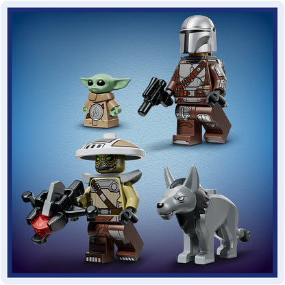 LEGO Star Wars 75451 Paleis van de Hutt Sentry Droid Confrontatie - Speelgoed voor Kinderen - De Mandalorian en Grogu - Kinderkamer Decoratie - Cadeau voor Jongens, Meisjes en Fans vanaf 9 Jaar