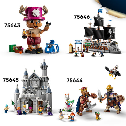 LEGO ONE PIECE Confrontatie met Kapitein Smoker – Speelgoed met 4 Minifiguren Incl. Monkey D. Luffy en Sanji – Kinderkamer Decoratie – Cadeau voor Jongens en Meisjes vanaf 9 – 75642