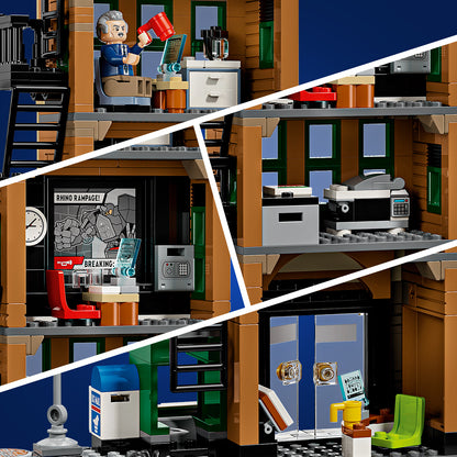 LEGO Marvel Spider-Man vs. Mysterio: de Daily Bugle Superhelden Bouwpakket voor Kinderen 76342