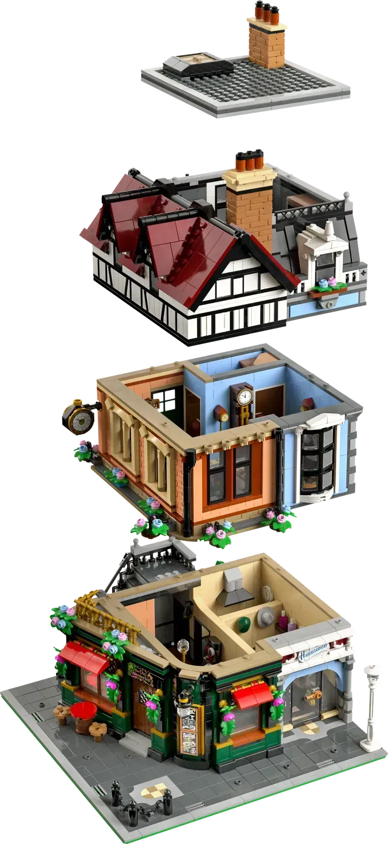 LEGO Tudor Eckhaus 10350 Symbole