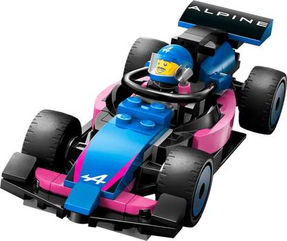 LEGO Pitbox mit Mercedes AMG und Alpine F1 Autos 60444 City