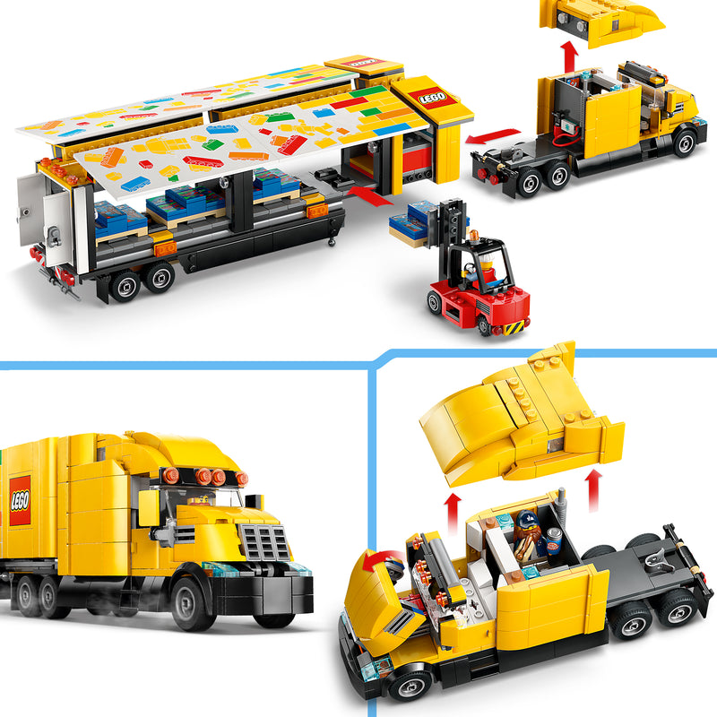 LEGO Gelber LEGO LKW 60440 City