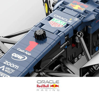 Max Verstappen RedBull F1 raceauto 1:8 Met afstandbediening (zelfde formaat als LEGO 42141 & 42171)