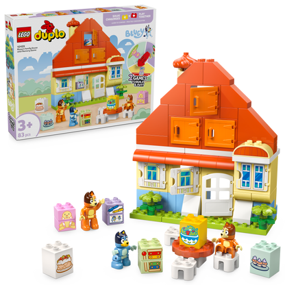 LEGO House of Bluey und ihre Familie mit Memory-Spiel 10459 Duplo Bluey Vorbestellung: 1. August)