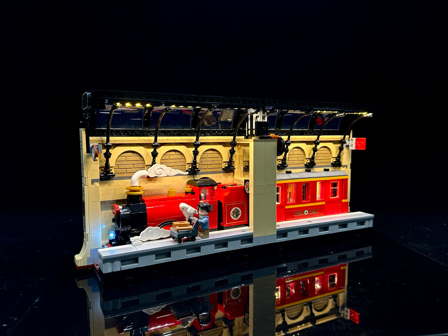 LEGO Verlichtingset LEGO 76450 Boekensteun: De Zweinstein Express