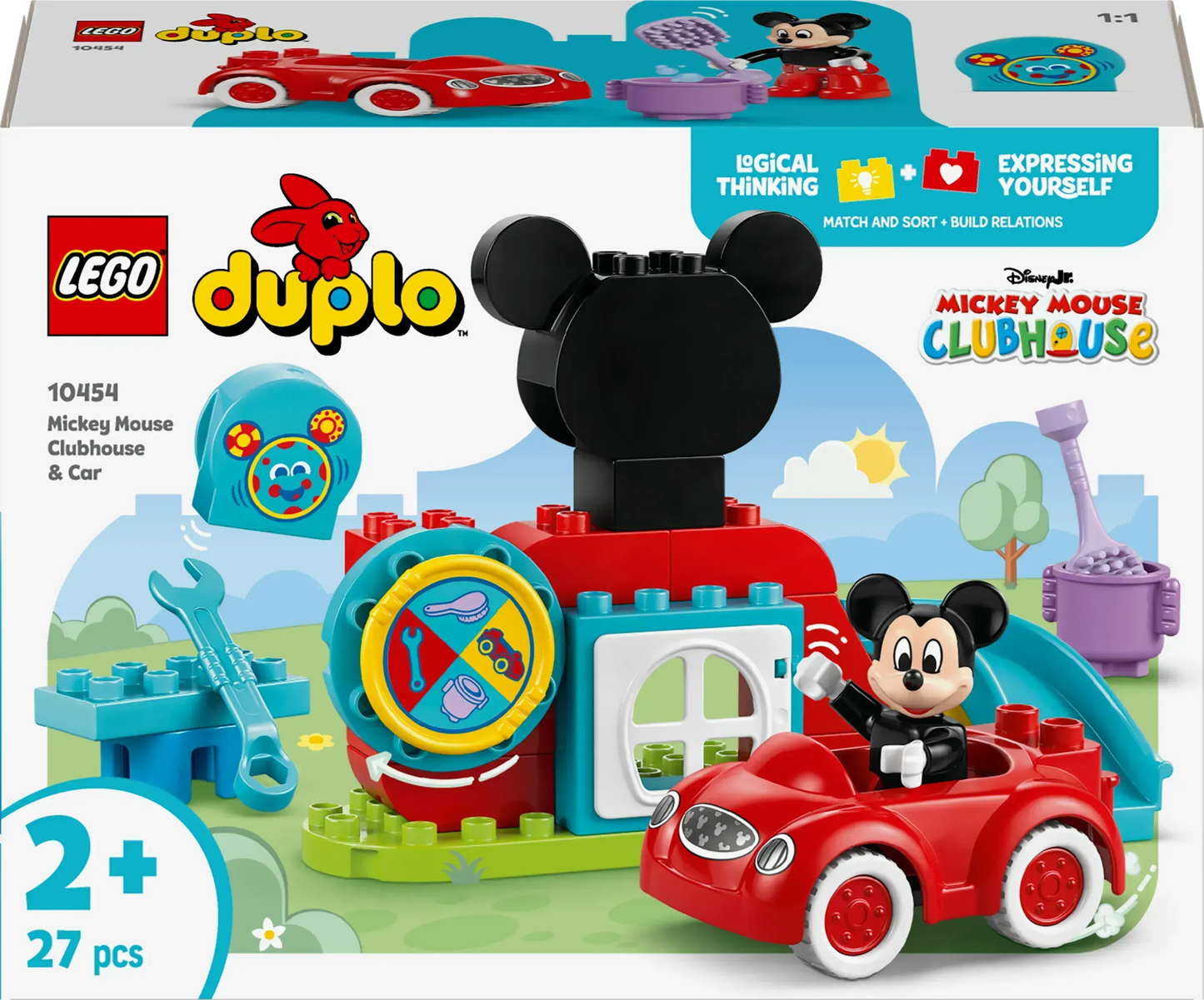 LEGO Mickey Mouse Clubhouse & Car 10454 DUPLO