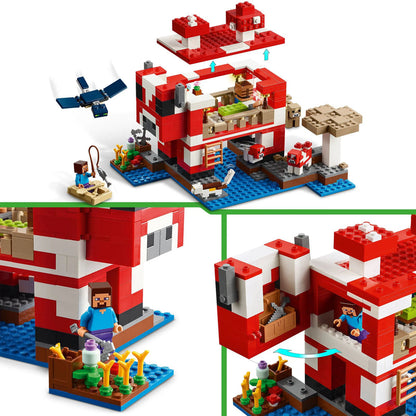 LEGO The Mushroom House 21270 Minecraft