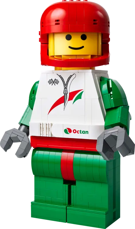 LEGO Groot minifiguur F1 coureur 40819 Minifigures
