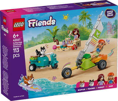 LEGO Surf- und Scooter-Spaß mit den Welpen 42641 Friends