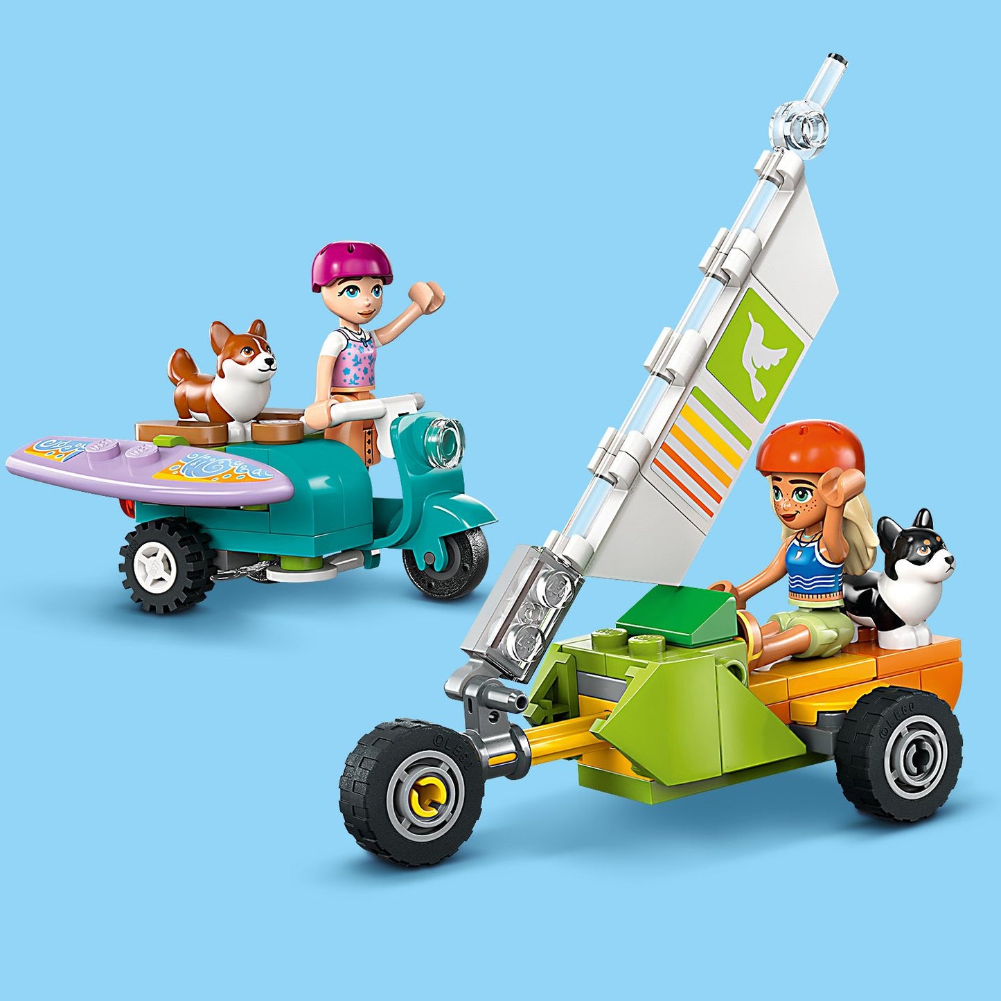 LEGO Surf- und Scooter-Spaß mit den Welpen 42641 Friends