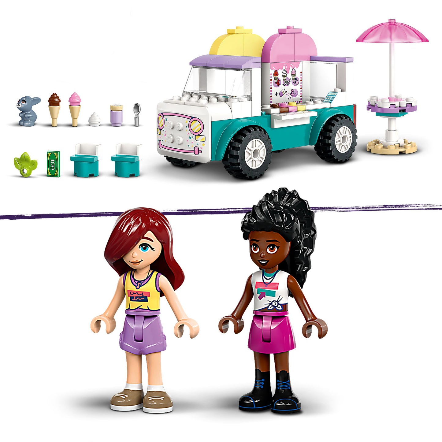 LEGO Heartlake City Ice Cream Truck 42644 City