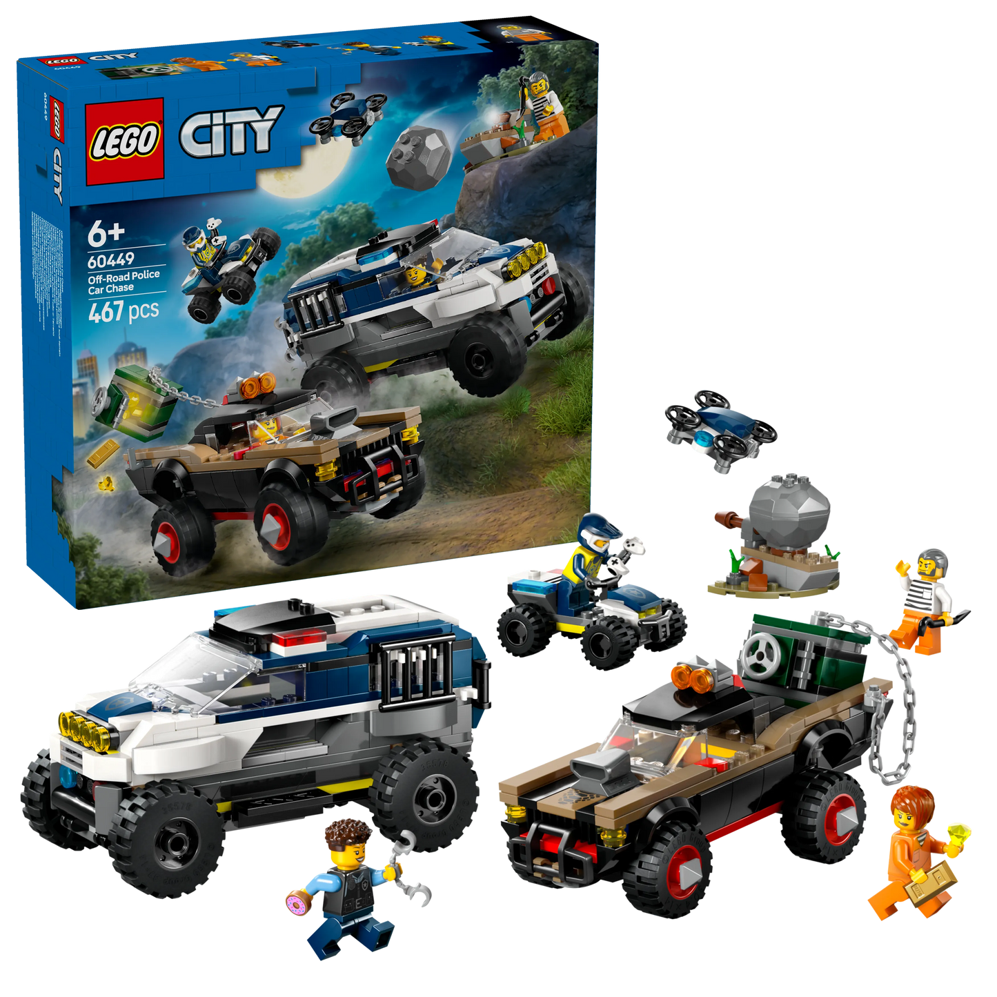 LEGO Offroad-Polizeiverfolgung 60449 Stadt