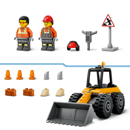 LEGO Yellow Wheel Loader Excavator 60450 City