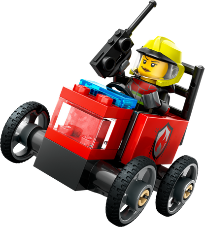 LEGO Race Car Package: Pizza Van vs Fire Truck 60458 City
