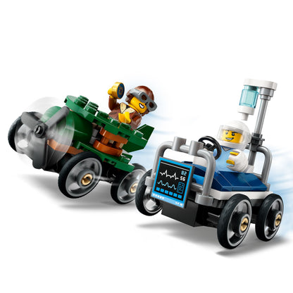 LEGO Race Car Pack: Plane vs Hospital Bed 60459 City