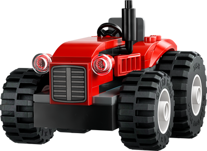 LEGO 60461 Red Farm Tractor with Trailer