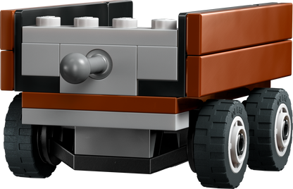 LEGO 60461 Red Farm Tractor with Trailer