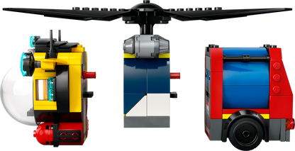 LEGO Helicopter, Fire Truck and Submarine 60462 City