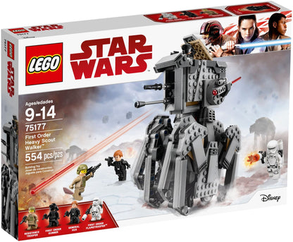 LEGO First Order Heavy Scout Walker inclusief Hux, Trooper en Gunner 75177 StarWars