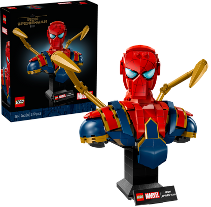 LEGO Iron Spider-Man bust 76326 Superheroes