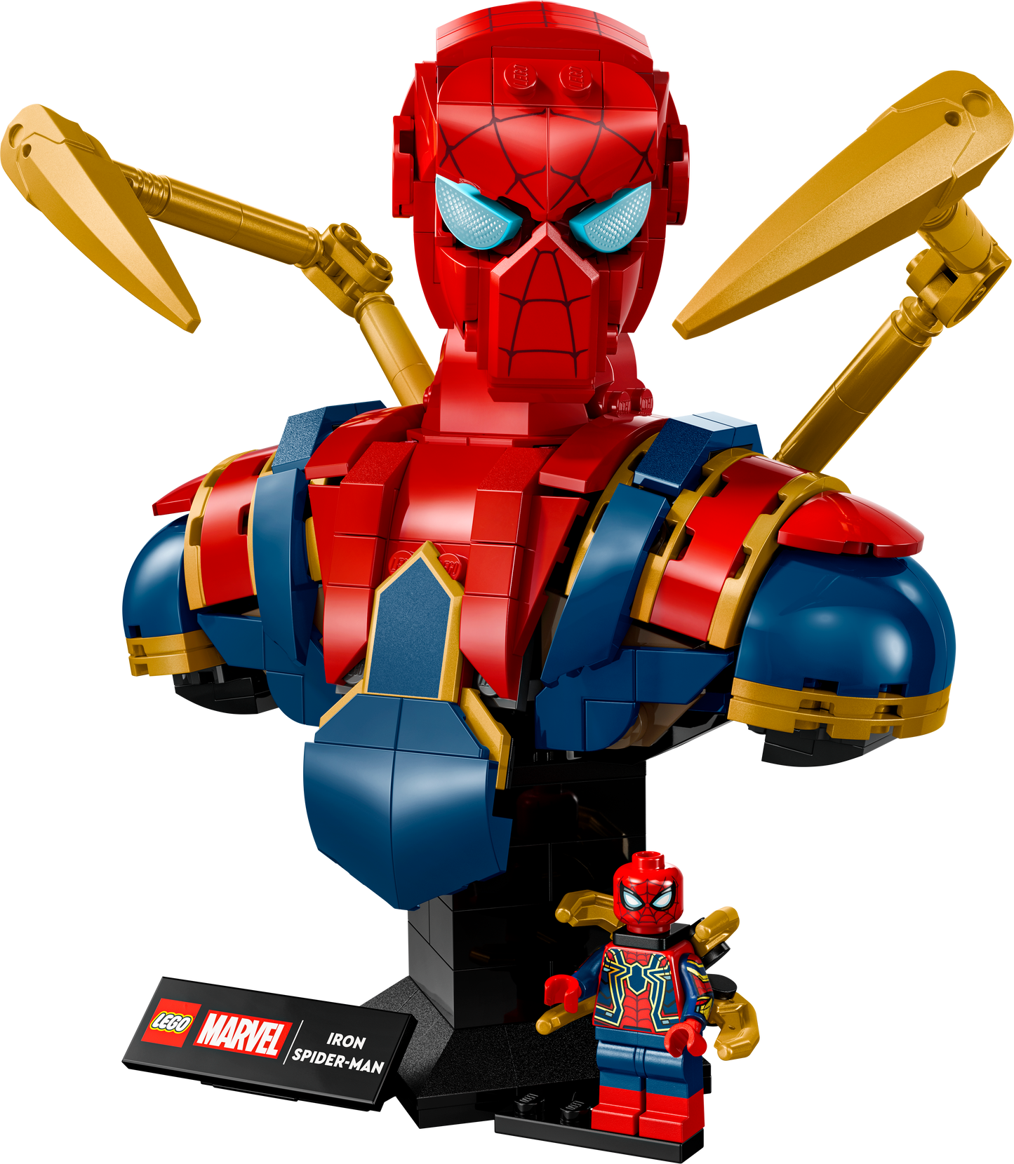 LEGO Iron Spider-Man bust 76326 Superheroes
