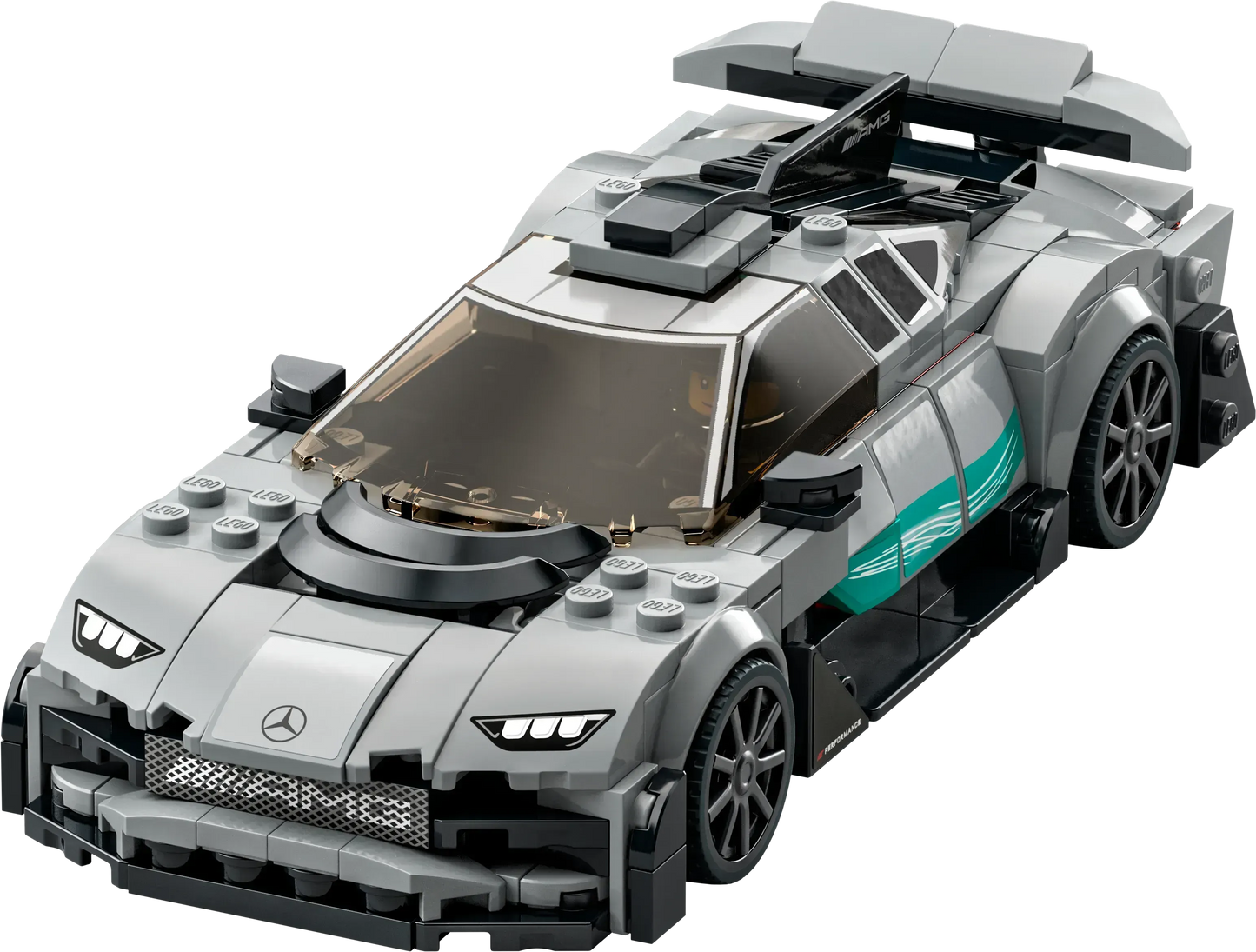 LEGO The Mercedes-AMG Formula 1 W12 E Performance & Mercedes-AMG Project One 76909 Speedchampions